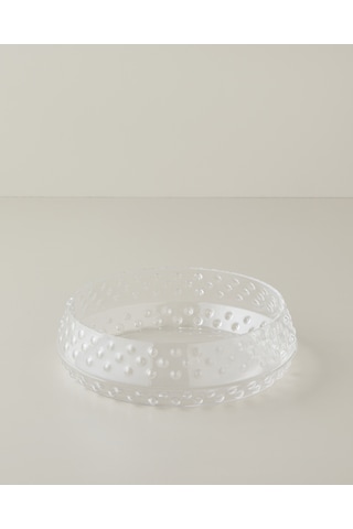 English Home Bubbles Cam Kase 23x7 Cm Şeffaf Şeffaf