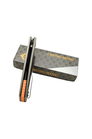 Chongming Kamp Çakı Titanyum Kül Cm129 21 Cm Haki