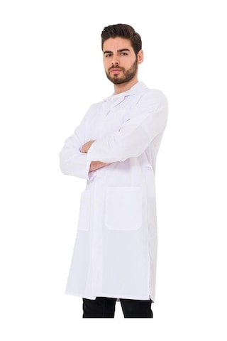 Şensel, Erkek Önlük, Beyaz -94E110- Eczacı, Öğretmen, Doktor