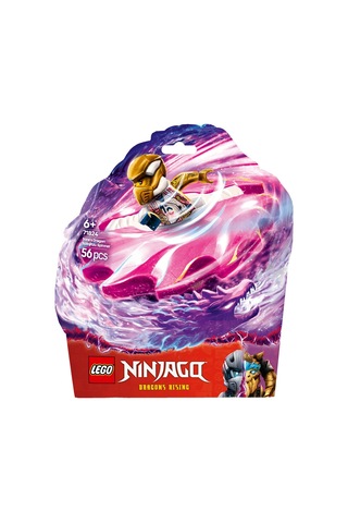 LEGO® NINJAGO® Sora’nın Ejderha Spinjitzu Topacı 71824 - 6 Yaş ve Üzeri Çocuklar için 2 Ninja Minifigürü İçeren Oyuncak Yapım Seti (56P)