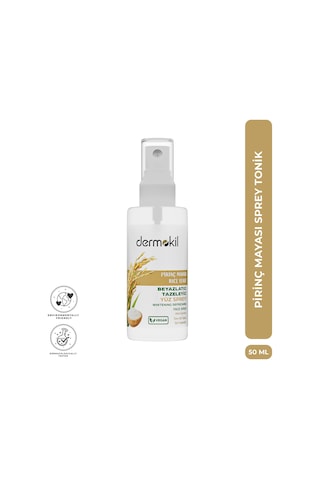 Dermokil Pirinç Mayası Beyazlatıcı Canlandırıcı Yüz Sprey 50 Ml