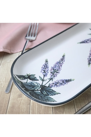 Keramika Çiçek Bahçesi Noyan Kayık Tabak 28 Cm 2 Adet 18939