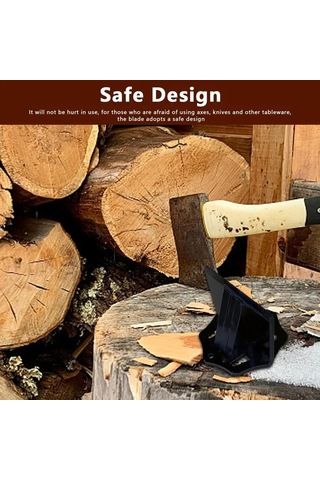 Sones Büyük Küçük Yakacak Odun İçin Manuel Odun Bölme Aleti Odun Kesme Aksesuarları, Boyut: Büyük