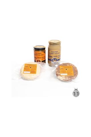 1928 Mehmet Helvacı Kürek Tahin Helvası Sade ve Kakaolu 2 x 500 G + Tahin 1 KG + Çifte Kavrulmuş Tahin 700 G