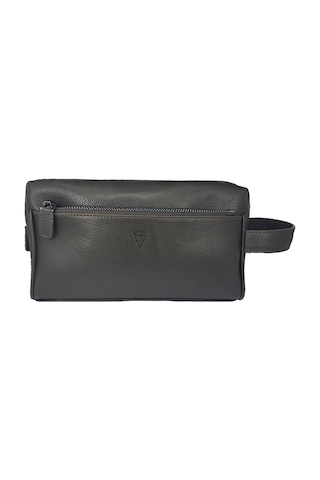 Çanta Yurdu Hakiki Deri Ca252 Dopp Kit El Çantası Kahve Kahverengi
