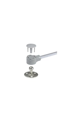 Std Dolap Amortisörü Gazlı Piston Kapak Hidroliği 80 N 27cm 2 Adet Gümüş