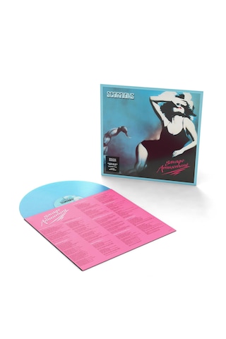 Scorpions - Savage Amusement 50th Anniversary - Transparent Curacao Vinyl / Plak