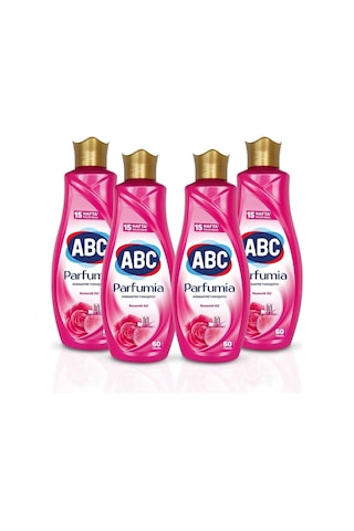 Parfumia Romantik Gül Konsantre Yumuşatıcı 1440 Ml 4'lü Seti Diğer