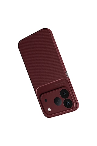 Newface - 91 - Tecno Spark 50 4g Auto Focus Karbon Kapak - Spt-gld - - Bordo