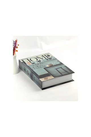 Kitap Görünümlü Dekoratif Kutu, Iskandinav Tarzı Kitap Şeklinde Saklama Kutusu, Ev Dekorasyonu, Modern Ev Dekorasyonu- Home - Dvdktpkt007