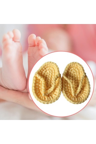 Carrier Yenidoğan Terlik Suntek Sarı Sarı Partisi Günü Doğum Bebek Za Sarı