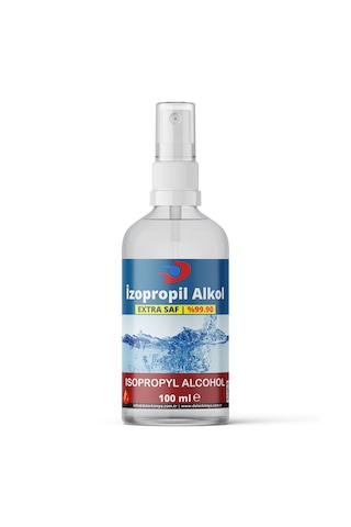 İzopropil Alkol İpa 100 Ml Sprey Başlıklı, Extra Saf %99.90