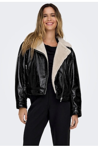 Only Onlanita Bonded Biker Otw Kadın Mont-27673 - Siyah