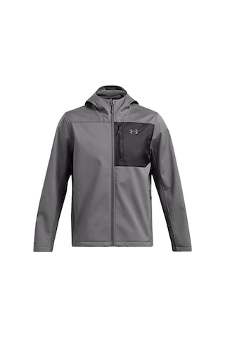 Under Armour Shield Hooded Erkek Ceket Gri