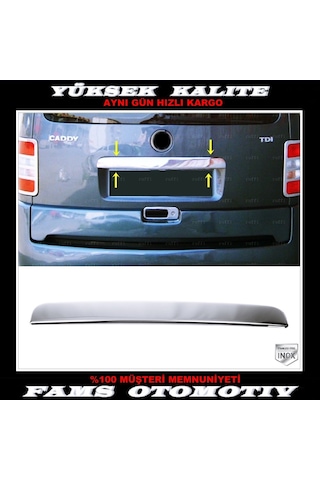 Vw Caddy Krom Bagaj Çıtası 2004-2010 P.Çelik
