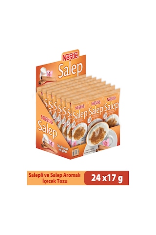 Salep 24 Lü Ekonomik Paket 17 G Gerçek Salep Lezzetiyle Sıcak Keyif 10 G