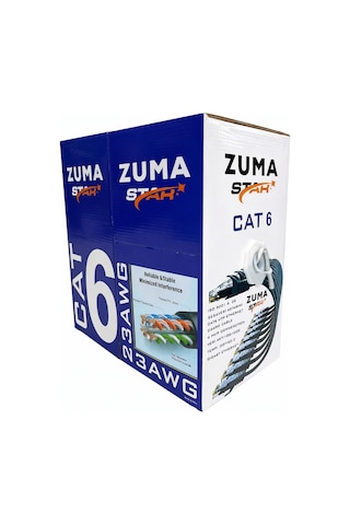 Zumastar Cat6 Kablo 305 Metre Ethernet Kablosu