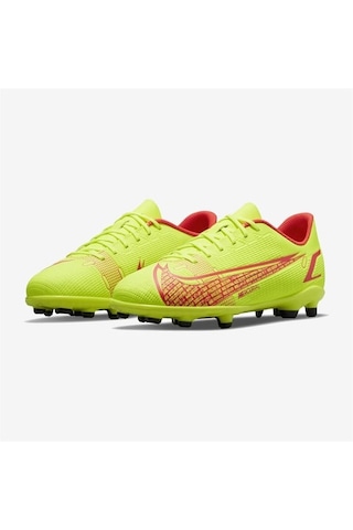 Nike Jr Vapor 14 Club Fg/Mg Çocuk Kramponu Dar Kalıp Cv0823-760 Sarı