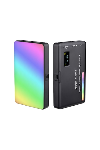 Hallow Andoer W140 RGB Led Video Işığı Siyah