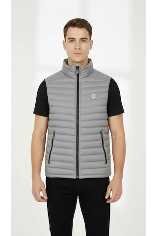 Plus Scorpion Erkek Şişme Mevsimlik Yelek Hafif, Fermuarlı, Şık Ve Rahat S-xxl Antrasit