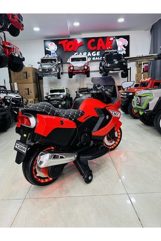 Akülü Motor 12v 0-6 Yaş Kırmızı
