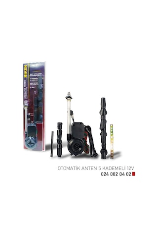 Niken Otomatik Anten 5 Kademeli 12v - Ekolmaks