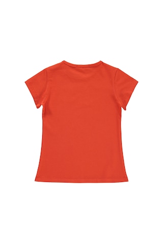 Civil Girls Kız Çocuk Tişört 2-5 Yaş Koyu Turuncu 18330g34124s1-6 Turuncu