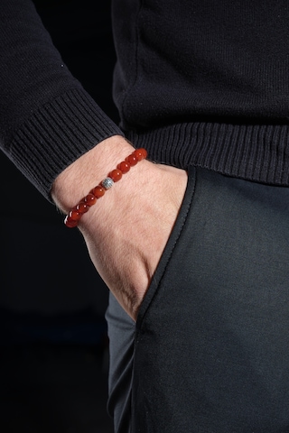 Ssilhoutte Doğaltaş Sertifikalı Akik Doğal Taş Nazar Bilekliği Gümüş Aparatlı Kadın Ve Erkek Doğal Taşlı Bileklik Çok Renkli