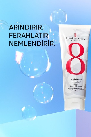 Elizabeth Arden Eight Hour HydraPlay™ 2’si 1 Arada Yüz Temizleme Jeli 125 ML