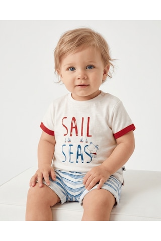 Caramell Bebek Takımı - 2 Li - Tke4100 - Sail Seas - Petrol Petrol