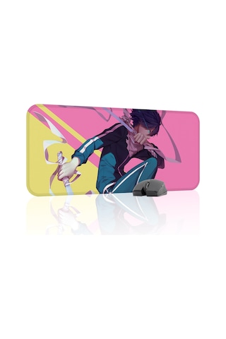 Noragami Kaymaz Dikişli Kauçuk Oyuncu Mousepad V3 - 70x30 Xl Gaming Mouse Pad Fare Altlığı