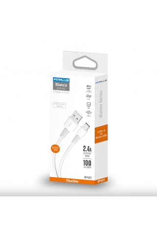 B421 Usb - Micro Usb Flex Şarj Kablosu 2.4a 1mt -