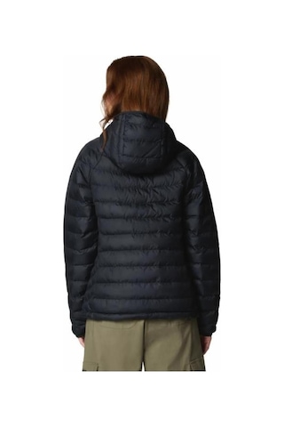 Columbia Wk8123 Powder Lite Iı Hooded Jacket Kadın Mont 2089391 010 Siyah