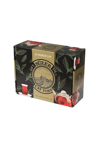 Süzer Çay Time Demlik Süzen Poşet Çay Kutu 300 G Süzer Çay Time Demlik Süzen Poşet Çay Kutu 300 G