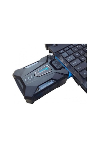 Coolcold K27 Tek Fanlı 17" Vakumlu Taşınabilir Laptop Soğutucu