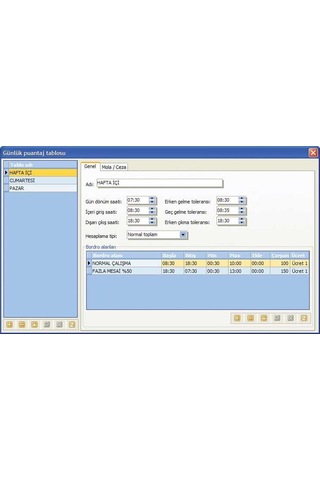 Perkotek Personel Takip Programı