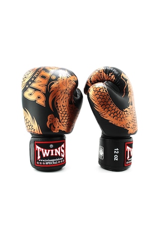 Twins Fbgvl3-49cp Dragon Boks Eldiveni Muay Thai Eldiveni Siyah