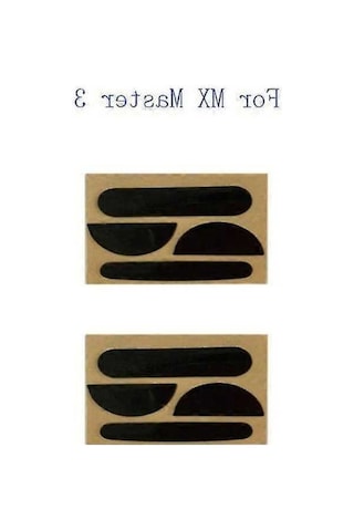 Dancemonkey Logitech Mx Master 3 İçin 2'li Paket Kaymaz Kızak Pedleri - Dayanıklı Lazer Destekli Lazer