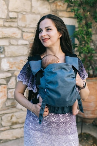 Tr Start Kanguru - Denim Bebekle Birlikte Büyüyen Doğumdan İtibaren Kullanılan Ergonomik Kanguru