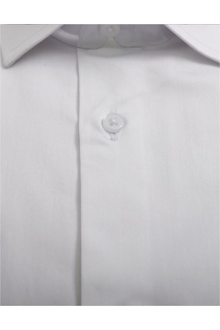 Uki Beyaz Pamuk Saten Gömlek Beyaz