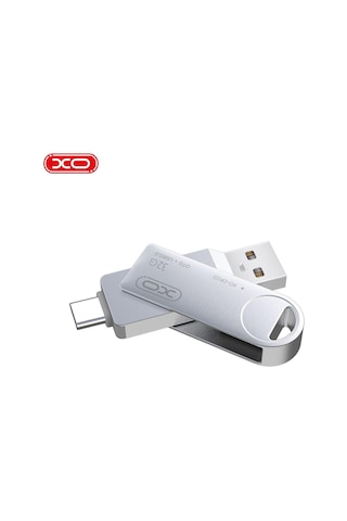 Dk03 32gb 2 İn 1 Flash Bellek Usb 3.0 Ve Type-c Otg Destekli Metal Gövde Telefon Bilgisayar Uyumlu