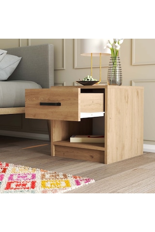 3622 Grande Tek Çekmeceli Komodin Sepet