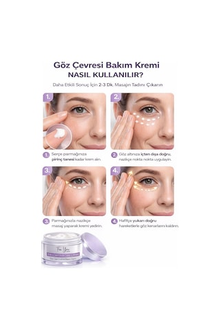 Göz Altı Torba, Morluk & Koyu Halka Karşıtı Yoğun Nemlendirici Göz Çevresi Besleyici Bakım Kremi