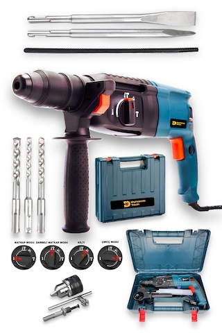 Dynamic Tech DT-228 2-28 MM Darbeli Kırıcı Delici