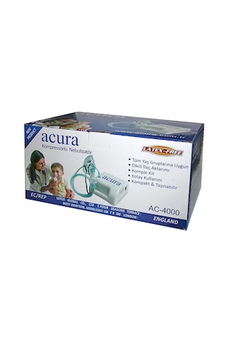 Acura AC-4000 Kompresörlü Nebulizatör
