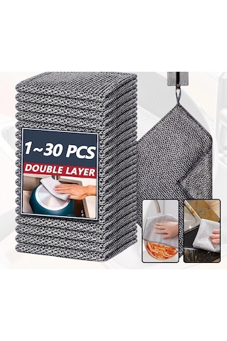 Sihirli Temizlik Bezi Çok Amaçlı Tel Mucize Temizlik Bezi Diğer