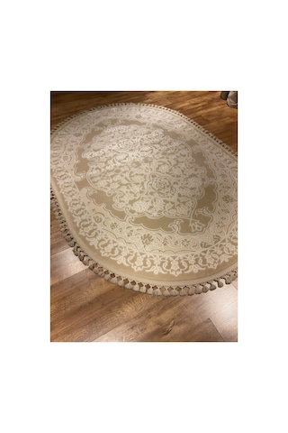 Aspero 4134a 160x230 Krem Oval Halı