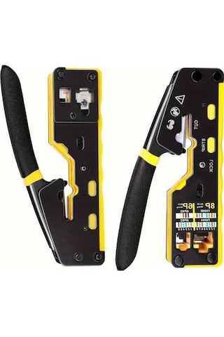Besthome1 Dream011 Rj45 Krimp Aleti Seti Cat5e-cat6 Cat6a 8p8c Ethernet Crimper Tel Soyucu Kesici