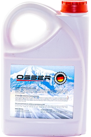 Osser Antifriz Kırmız 3 Lt 2024 Üretim Yılı