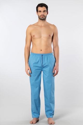 Cacharel Erkek Dokuma Pijama Tek Alt 2240/mavi 4 Çok Renkli